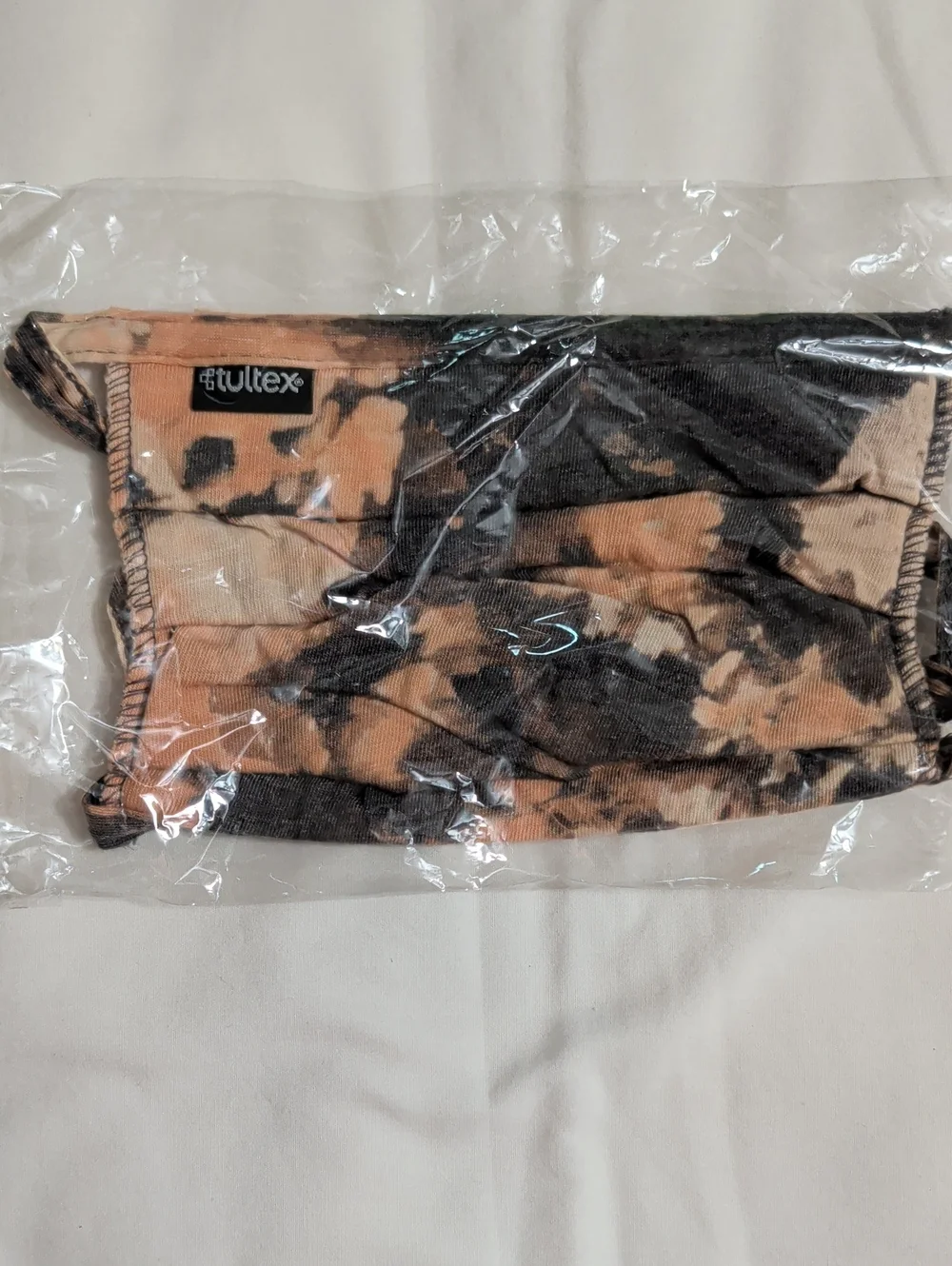 NWOT (002) Tultex Unisex Assorted Tie-Dye Face Masks Multi 8 Pack